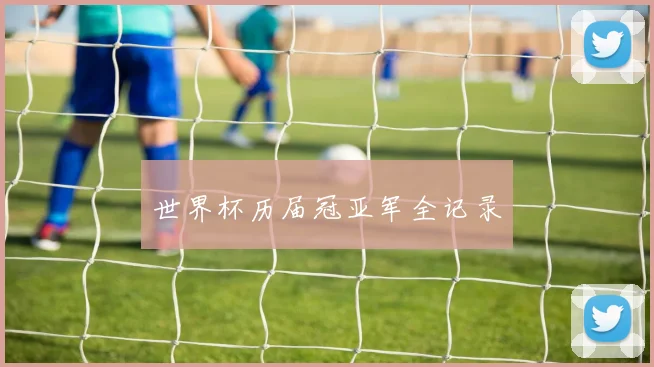 世界杯历届冠亚军全记录